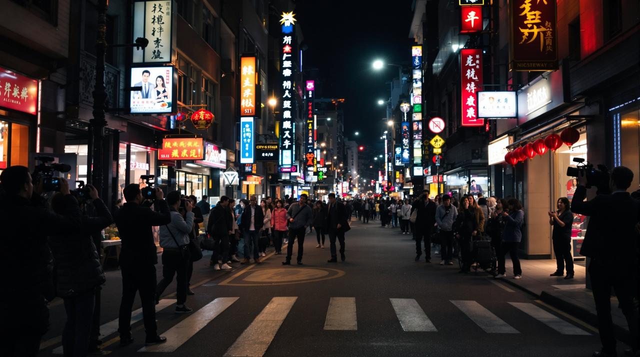 【独家】某顶流男星深夜出行被拍，疑似与神秘女子同行引发热议
